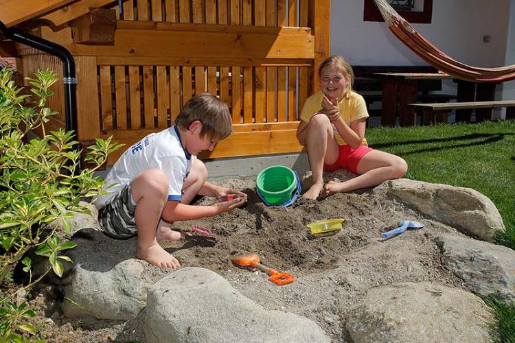 Sand pit for our little guests