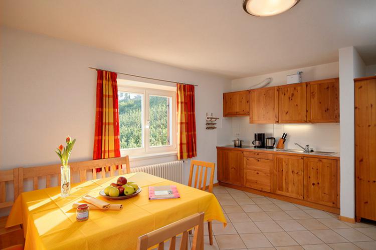 Kitchenette with sitting area