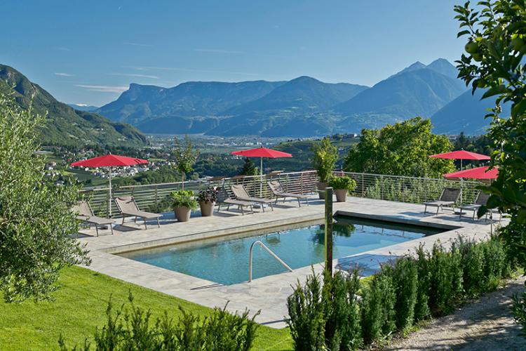 Outdoor swimming pool with panoramic view
