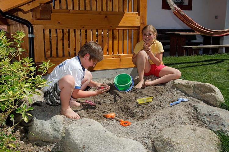 Sandspielplatz für die Kleinen